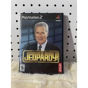 Jeopardy! – PlayStation 2 PS2 – Complete w/ Case & Manual – Not Tested